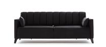 Sofa-lova Hanah Home Ova 825BLC2751, juoda sp., 88 x 206 cm x 80 cm