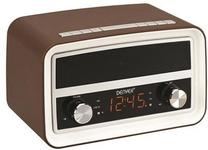 Radio modinātājs Denver CRB-619, brūna krās.