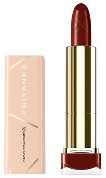 Lūpų dažai Max Factor Priyanka Colour Elixir, 3.5 g, bordo sp., 078 sweet spice
