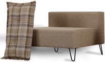 Krėslas Hanah Home Roha Tekli 861LKH1002, ruda sp., 80 cm x 80 cm x 60 cm