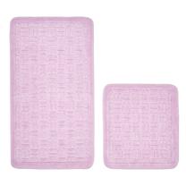 Vonios kilimėlių rinkinys Foutastic Set 394ANR1213, violetinė sp., 60 cm x 100 cm