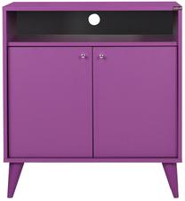 Laisvai pastatoma virtuvės spintelė Kalune Design, violetinė sp., 73 cm x 42 cm x 79 cm
