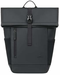Kuprinė nešiojamam kompiuteriui Rivacase ECO 7826, juoda sp., 17 l, 14"