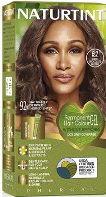 Matu krāsa Naturtint Permanent Hair Colour Gel, dark chocolate blonde krās., 6.7, 170 ml