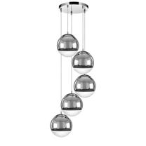 Valgusti rippuv Britop Gino 5801528, E27, 5 x 60 W, kroom v. / kroom v.