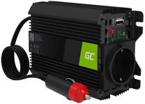 Sprieguma pārveidotājs Green Cell INVGC06 12V to 230V 150W/300W, melna krās., 12 V