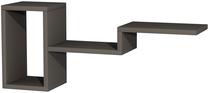 Sieninė lentyna Kalune Design Arde 550ARN1428, antracito sp., 33.2 cm x 77.8 cm x 19.6 cm