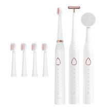Elektrinis dantų šepetėlis Beauty & Health Set, balta sp.