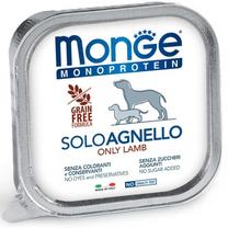 Влажный корм для собак Monge Monoprotein, баранина, 0.15 кг