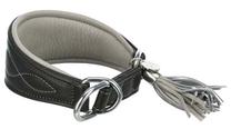 Antkaklis šunims Trixie Active Comfort, juoda sp./pilka sp., 240 - 310 mm x 50 mm, XS-S