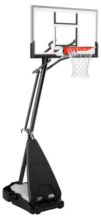 Krepšinio stovas su lenta ir lanku Spalding Ultimate Hybrid Glass, 228 - 305 cm