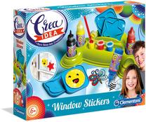 Набор для творчества Clementoni Crea Idea Window Stickers, многоцветный