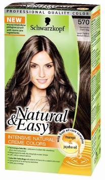 Matu krāsa Schwarzkopf Natural & Easy, sweet chestnut medium brown, Sweet Chestnut Medium Brown 570