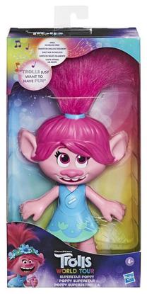 Фигурка-игрушка Hasbro Trolls, синий цв./розовый цв.