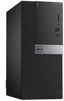 Stacionarus kompiuteris Dell OptiPlex 7040 MT, atnaujintas Intel® Core™ i7-6700, 2 TB, DDR4 16 GB, HDD – 2 TB, Intel HD Graphics 530 Dynamic, Windows 10 Pro RM30618