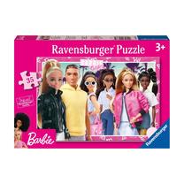 Dėlionė Ravensburger Barbie, 26 cm x 18 cm, 368 vnt., rožinė sp.