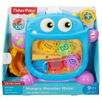 Lavinimo žaislas Mattel Fisher Price Hungry Monster Maze, įvairių spalvų