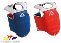Krūtinės apsauga Adidas ADITAP01, mėlyna sp./raudona sp.