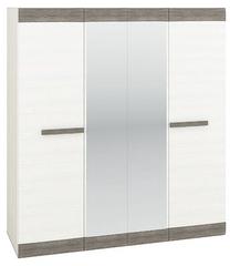 Spinta ML Meble Blanco 28, eglės sp./pilka sp., 183 cm x 65 cm x 200 cm