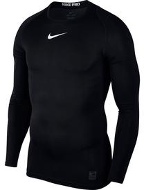 Krekls ar garām piedurknēm, vīriešiem Nike, melna krās., xl