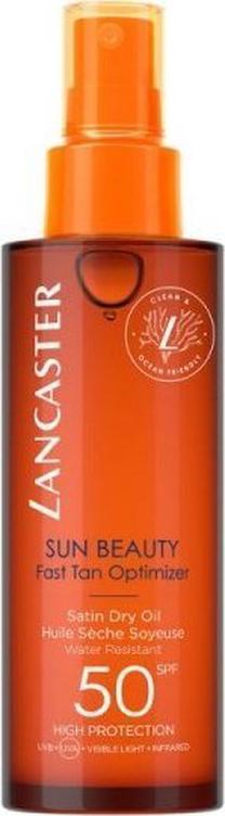 Eļļa iedeguma kopšanai Lancaster Sun Beauty Fast Tan Optimizer SPF50, 150 ml