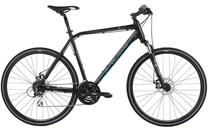 Dviratis kroso Kross Evado 4.0, 28 ", L rėmas, mėlyna sp./juoda sp.