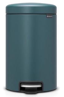 Šiukšliadėžė Brabantia NewIcon, mėlyna sp., 12 l, 40 cm x 24 cm