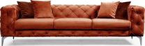 Sofa Hanah Home Como 569HLN1132, oranžinė sp., 237 x 90 cm x 73 cm