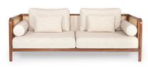 Sofa Hanah Home Peanut 291NDS1509, šviesiai ruda sp., 94 x 255 cm x 70 cm