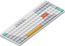 Belaidė žaidimų klaviatūra NuPhy Air96 V2 Gateron Moss, Anglų (US), balta sp.