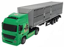 Игрушечный грузовик Simba Dickie Toys, зеленый цв./серый цв.
