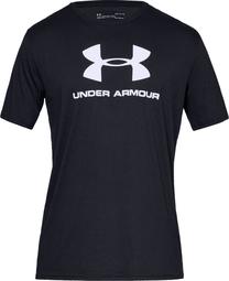 Футболка, мужские Under Armour Sportstyle Logo Tee, черный цв., l
