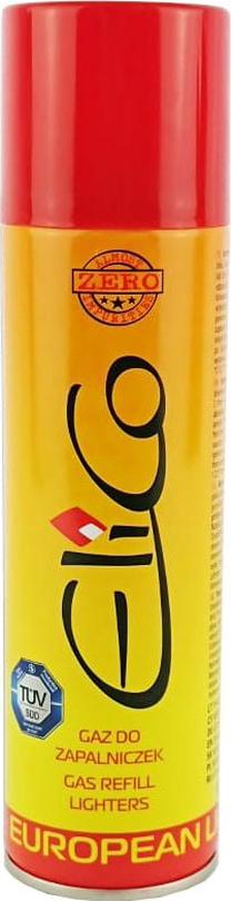 Butano dujos ElicoCamp Gas Refill Lighters GZ-200655, raudona sp./geltona sp., 250 ml