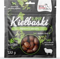 Skanėstas šunims Syta Micha Super Sausages, ėriena, 0.1 kg