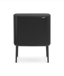 Šiukšliadėžė Brabantia Bo Touch, juoda sp., 33 l, 68 cm x 54 cm
