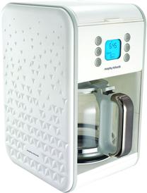 Filtra kafijas automāts Morphy Richards Prism 163001, balta krās.