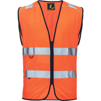 Veste vīriešu Cerva Knoxfield HV, oranža krās., S izmērs