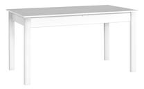 Valgomojo stalas išskleidžiamas Drewmix, baltas, 180 cm x 80 cm x 76 cm
