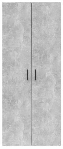 Шкаф MultiDo, серый цв., 52 см x 80 см x 195 см