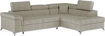 Kampinė sofa Eridano Manhattan 20, smėlio sp., 202 x 275 cm x 88 cm