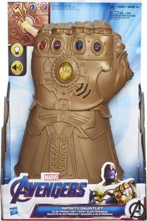 Komplekts lomu spēlei, supervaronis Hasbro Avengers Infinity Gauntlet, zelta krās.