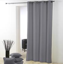 Naktinė užuolaida Douceur Essentiel, tamsiai pilka sp., 140 cm x 280 cm