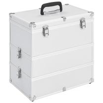 Lagaminas kosmetikai VLX Aluminium 91839, sidabro sp., 37 x 24 x 40 cm