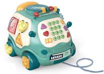 Развивающая игра, автомобиль Toy vehicles Lovely, 31 см, синий цв.