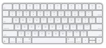 Belaidė kompiuterio klaviatūra Apple MK2A3LB/A, EN, balta sp./sidabro sp.