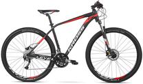 Velosipēds kalnu Kross Level 3.0, 29 ", 19" rāmis, balta krās./melna krās./sarkana krās.