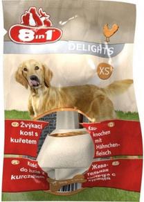 Gardums suņiem 8in1 Delights XS Bone Single, 0.03 kg