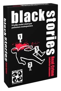 Kāršu spēle Brain Games Black Stories Real Crime, LV