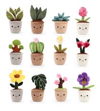 Плюшевая игрушка Keel Toys Keeleco Botanical Garden Plants, (цвет/дизайн выбирается случайным образом), 14 см