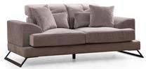 Sofa Hanah Home Frido 560ARE1522, šviesiai pilka sp., 185 x 100 cm x 92 cm